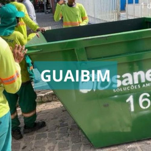 Caixas coletoras em Guaibim