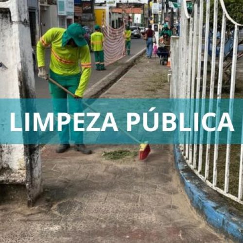 Valença: Prefeitura está realizando mutirão de limpeza e pede a colaboração da população