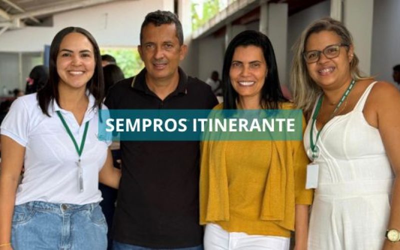 Secretaria de Promoção Social leva diversos serviços ao distrito de Serra Grande com o projeto SEMPROS Itinerante