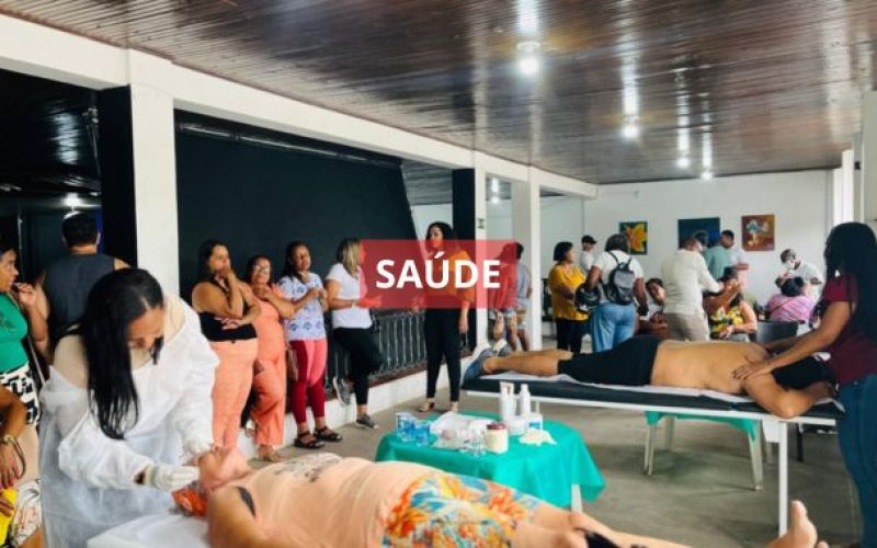 Agentes de saúde e endemias participam de manhã de cuidados promovida pela Prefeitura de Valença