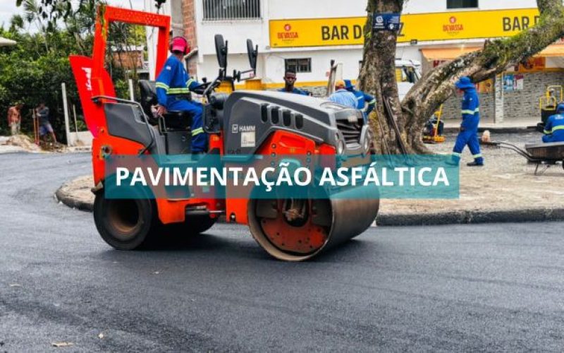 Prefeitura de Valença inicia obra histórica de pavimentação asfáltica no bairro da Urbis