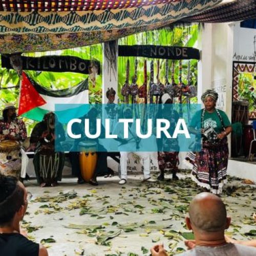 Vivências ancestrais afro-indígenas marcam a abertura do Cosmo Angola no Kilombo Tenondé