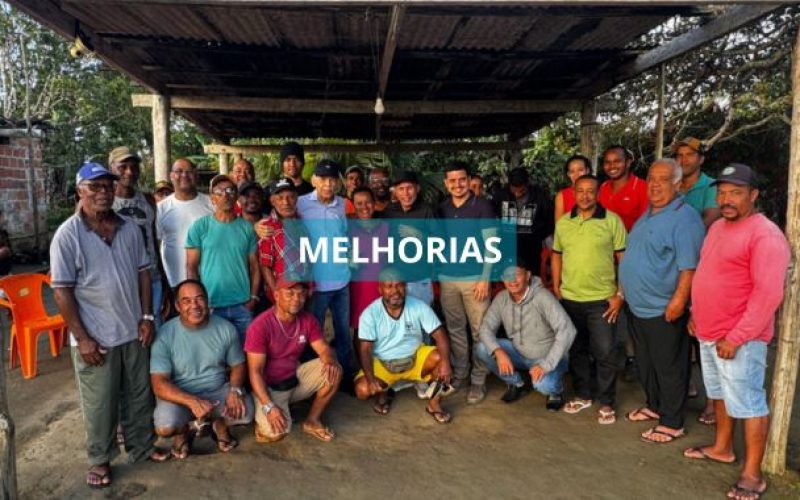 Em visita, prefeito Marcos Medrado garante melhorias na Mata do Óleo