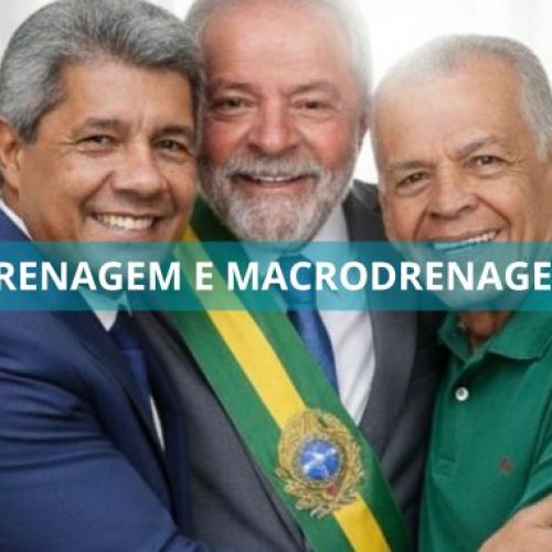 Valença recebe investimento do Governo Federal para obras de drenagem e macrodrenagem