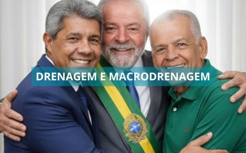 Valença recebe investimento do Governo Federal para obras de drenagem e macrodrenagem