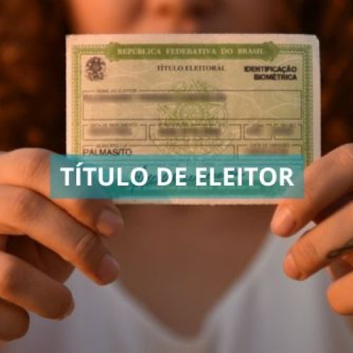 Atenção pra não perder o prazo para regularizar o título de eleitor, que termina segunda-feira (19)