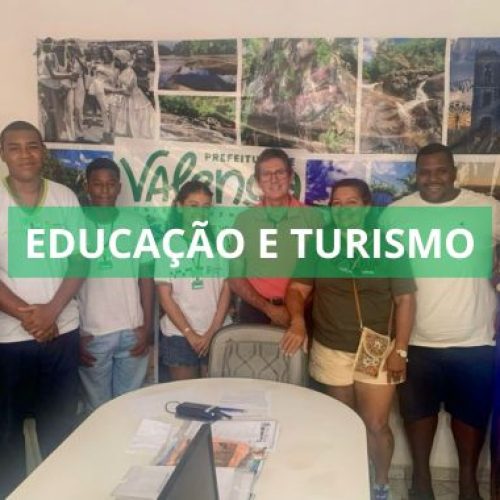 Alunos do IFBA exploram as potencialidades da praia de Guaibim através da Secretaria de Turismo