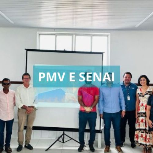 Diversas secretarias da Prefeitura de Valença participaram de reunião estratégica com o SENAI para alinhamento de ações conjuntas