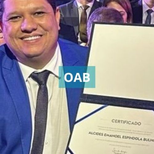 Alcides Bulhões é empossado como Conselheiro Estadual da OAB