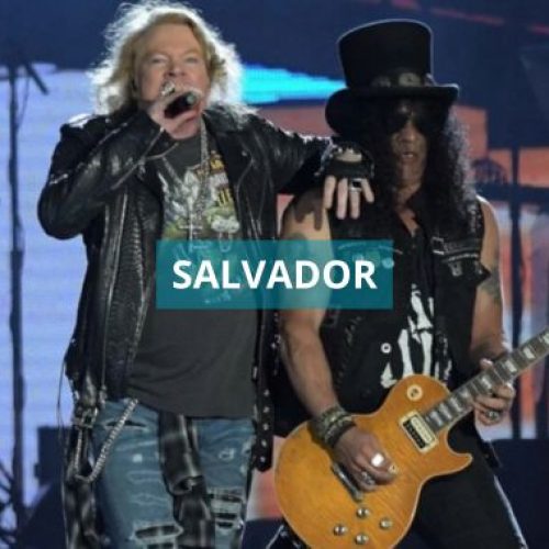Show dos Guns N' Roses em Salvador
