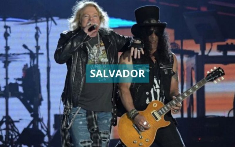 Show dos Guns N' Roses em Salvador