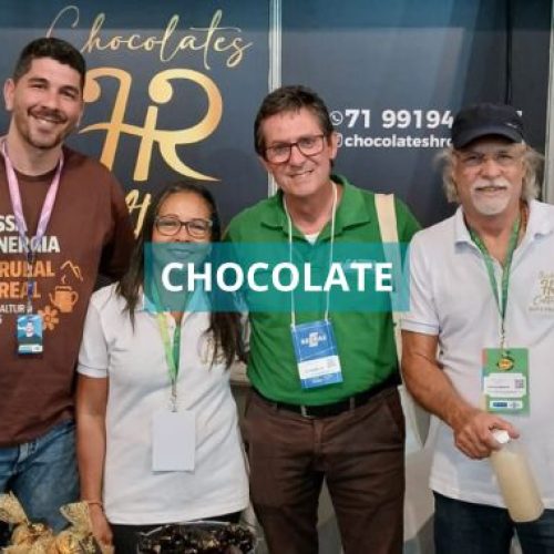 Empresas de chocolate de Valença se destacam em feira de turismo na Chapada Diamantina