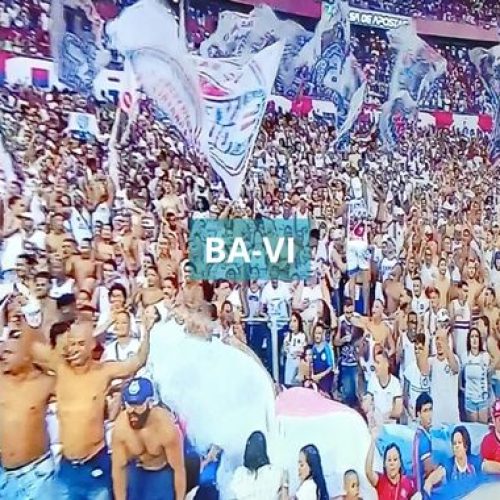 Bahia vence o Vitória por 2 a 1 na tarde desse domingo (18) na Arena Fonte Nova