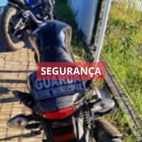 Guarda Municipal de Valença recupera motocicleta clonada, no centro da cidade