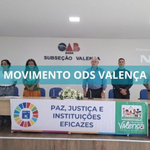 Movimento ODS Valença é lançado com foco na Agenda 2030