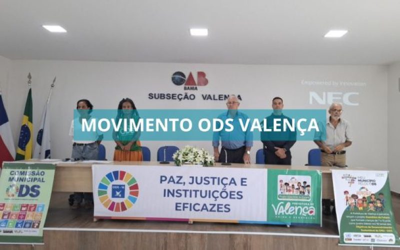 Movimento ODS Valença é lançado com foco na Agenda 2030