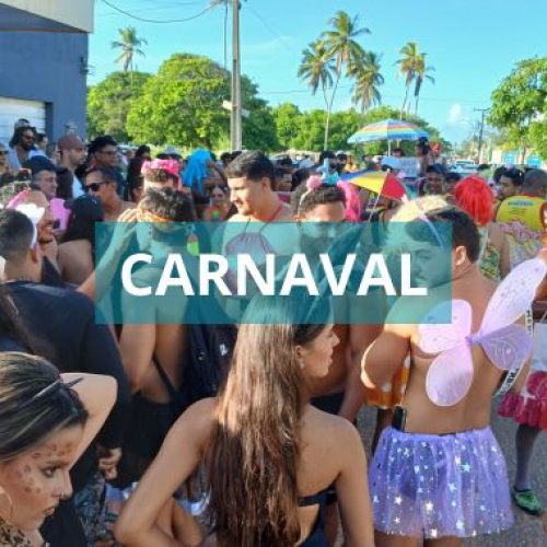 Bloco Periquitas no Carnaval em Praia de Guaibim
