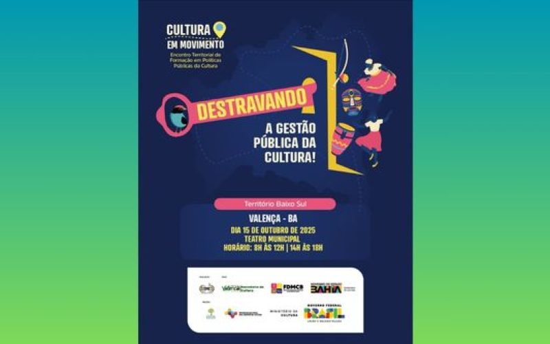 Encontro Territorial de Formação em Políticas Públicas da Cultura