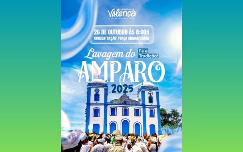 Lavagem do Amparo 2025 – Fé e Tradição!