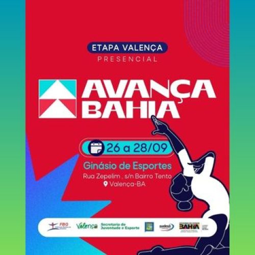 Avança Bahia chega a Valença com capacitação gratuita para professores e atletas