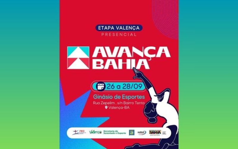 Avança Bahia chega a Valença com capacitação gratuita para professores e atletas