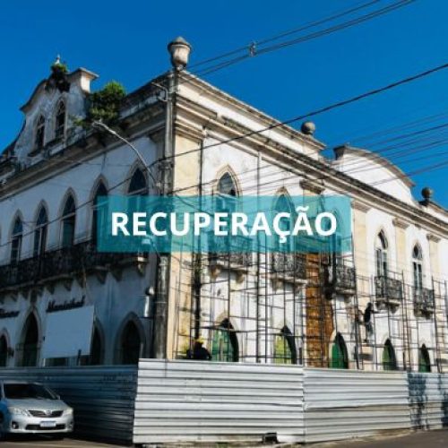 Prefeitura inicia recuperação da fachada do prédio da antiga Câmara de Vereadores de Valença