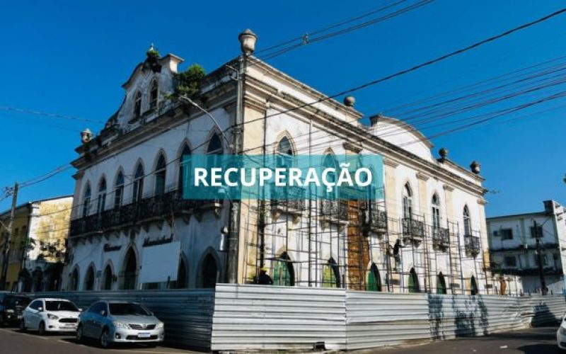 Prefeitura inicia recuperação da fachada do prédio da antiga Câmara de Vereadores de Valença