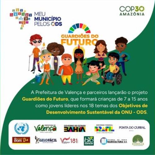 Valença lança projeto “Guardiões do Futuro” para formação de jovens líderes sustentáveis