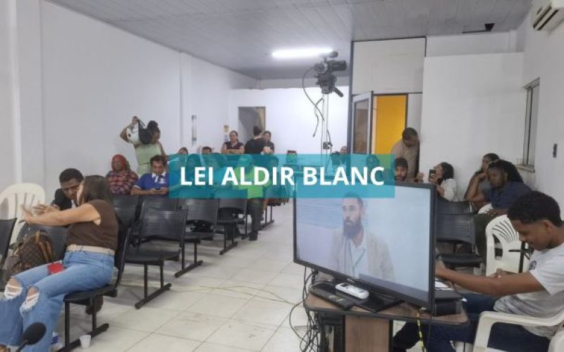 Secretaria de Cultura apresenta na Câmara plano de aplicação de R$ 638 mil da Lei Aldir Blanc