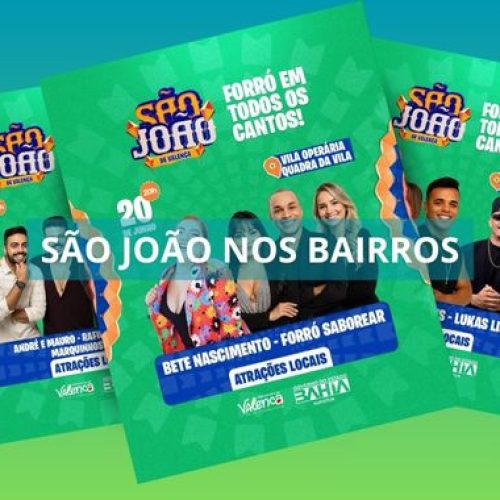 Prefeitura de Valença inicia preparativos para o São João nos Bairros