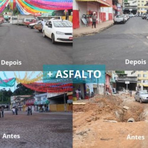 Marcos Medrado reforça compromisso com infraestrutura e amplia asfaltamento na cidade