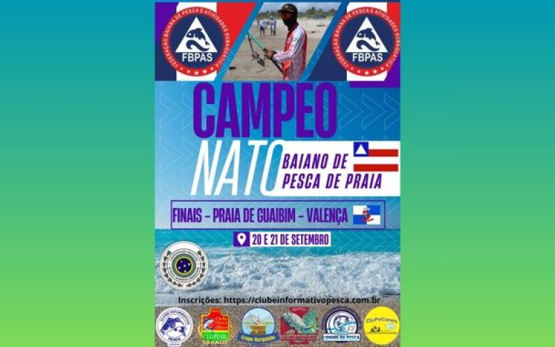 Guaibim recebe etapa final do Campeonato Baiano de Pesca de Praia de Arremesso