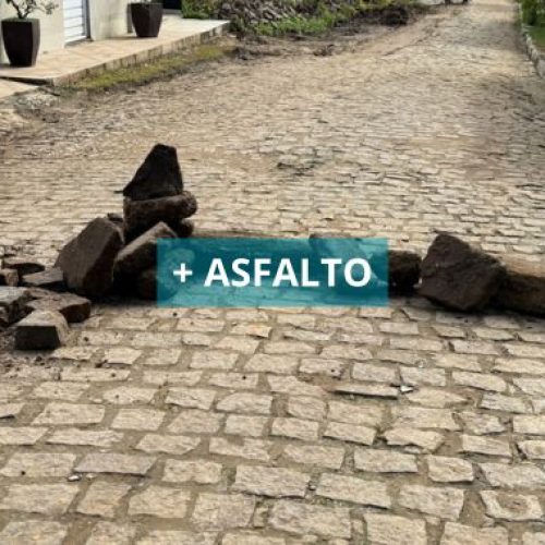 Prefeitura de Valença dá início às obras de pavimentação asfáltica na Boca da Mata