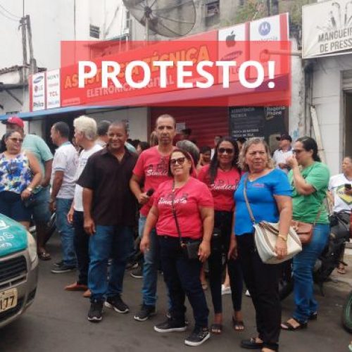 Gestão do prefeito de Valença Jairo Baptista é marcada por portestos