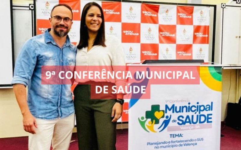 Valença realiza 9ª Conferência Municipal de Saúde