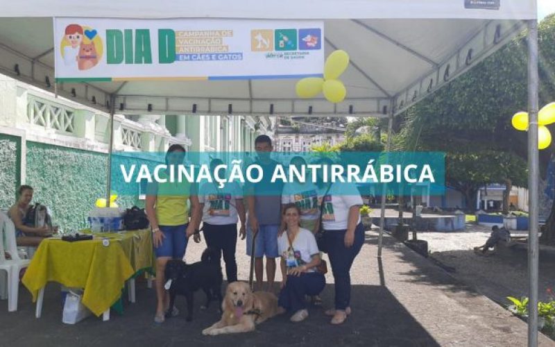 Prefeitura de Valença promove Dia D de Vacinação Antirrábica