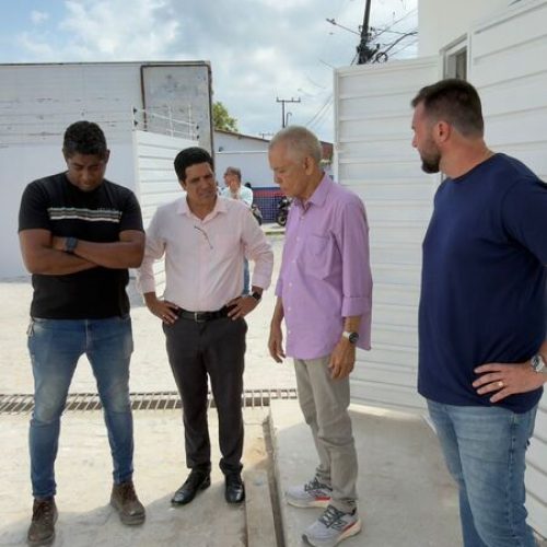Prefeito Marcos Medrado visita obras da UPA na Bolívia e anuncia chegada de equipamentos