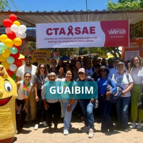 Projeto Verão Mais Saúde em Guaibim