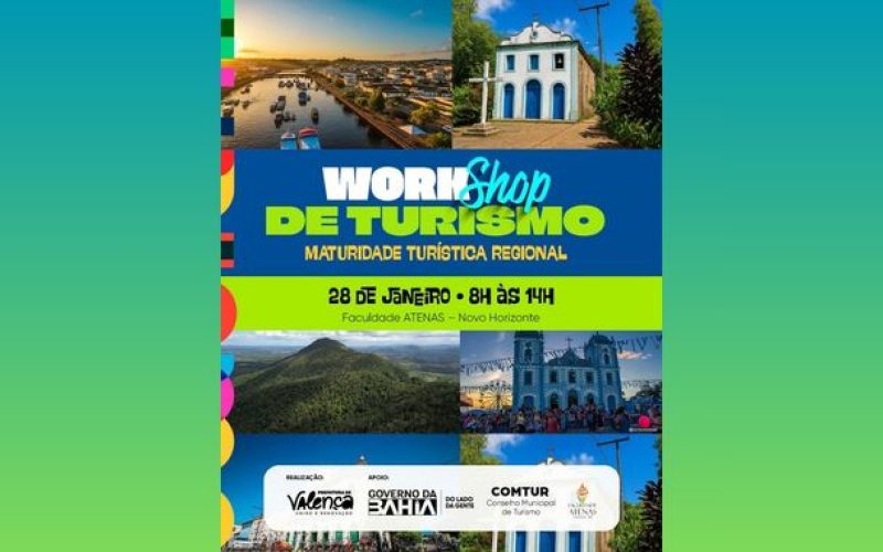 Prefeitura de Valença realiza Workshop para discutir desenvolvimento do turismo regional